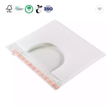 Custom Mailer Bubble Private Logo Print Eco Friendly Bubble Mailer Biodegradable Padded Envelope / 2