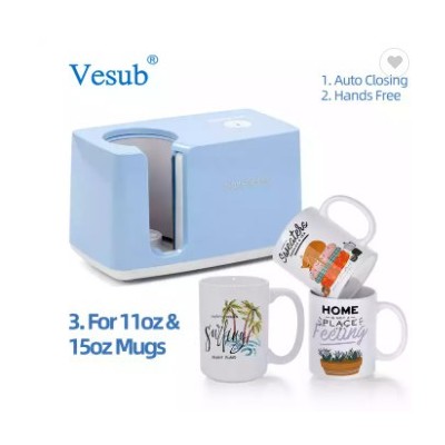 Vesub Craft Express New Automatic Mug Heat Press Machine for Sublimation 11-15oz Mugs