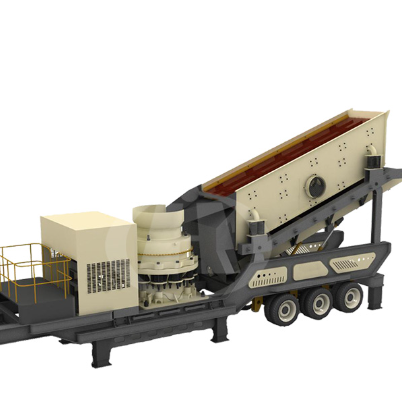 Big Capacity Quarry Processing System Mobile Rock Crushing Plant / 1