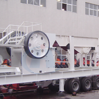 Large Capacity Crushing Stone Mobile Spring Cone Crusher Plant / 2