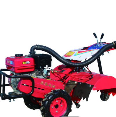 6.5HP 173F electric start diesel engine power farm cultivator tiller mini cultivators / 3