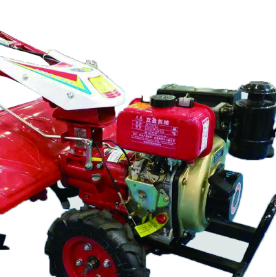 6.5HP 173F electric start diesel engine power farm cultivator tiller mini cultivators / 1