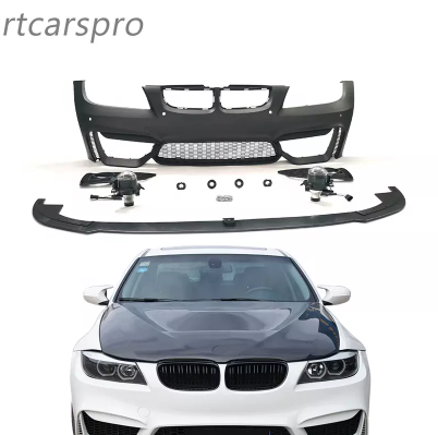 Artcarspro Car M4 bumpers For bmw e90 Front Bumper Kit PP Material 2005 -2012 body kit for BMW E90 / 2