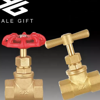 Female Threaded Brass Globe Stop Check Valve / 3