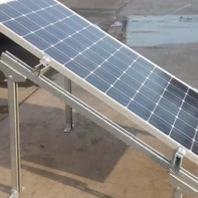 Pv Structure Waterproof Aluminium Screw Bracket System Solar Panel Racking Systems Mount Solar Groun