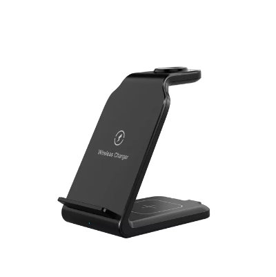 15W QI Fast Wireless Charging Station Wireless Phone Charger Dock Stand For iPhone Apple Watch Airpo / 2