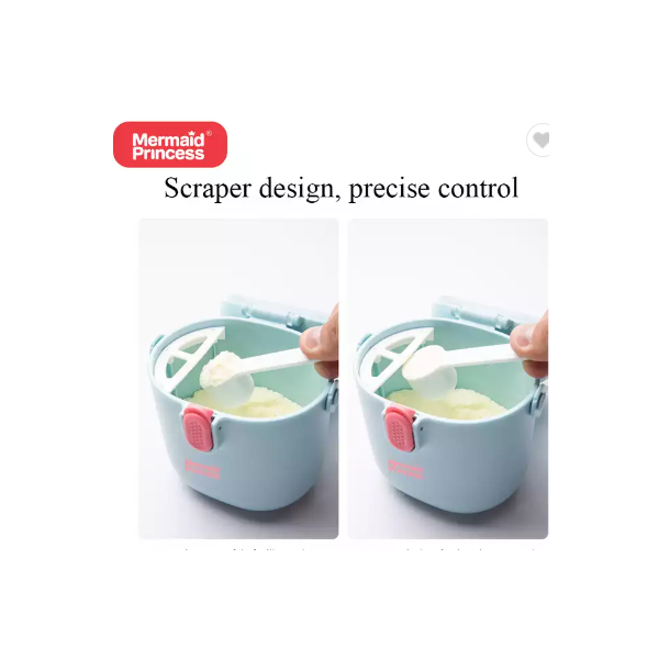 BPA free small food container Milk Powder Box With Spoon Baby Milk Powder Storage / 2