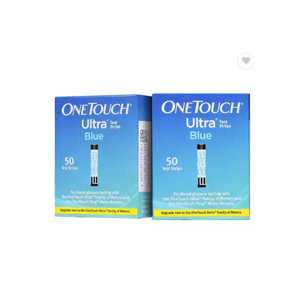 One Touch Ultra Blue Blood Glucose Test Strips 100ct & 50ct / 3