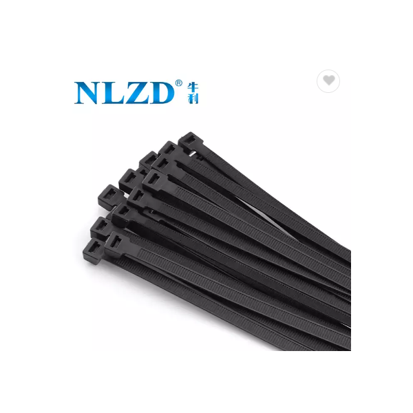 Heavy Duty 4x15''inch, 4x370mm plastic zip tie approved CE ROHS REACH UV resist Black nylo / 2