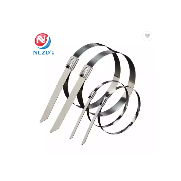 Stainless Steel Cable Tie Metal Wrap Straps 304 material Multi-Purpose 4.6*300 Zip Ties / 2