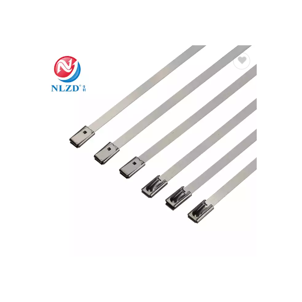 Stainless Steel Cable Tie Metal Wrap Straps 304 material Multi-Purpose 4.6*300 Zip Ties / 2