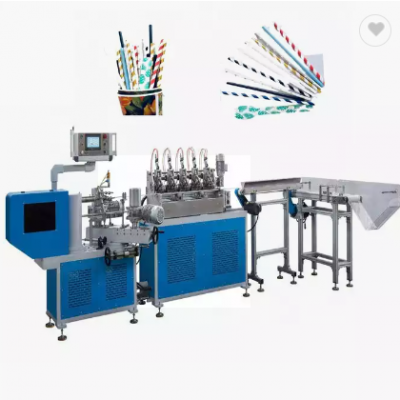 CE environmentally high speed multi-cutters drinking paper straw machine paper straw making machine