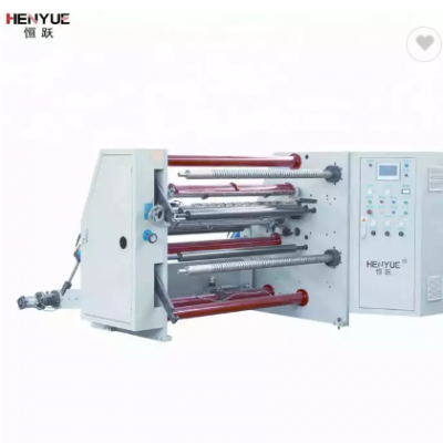 High Speed Jumbo Roll and Paper and Label Slitting and Rewinding Machine