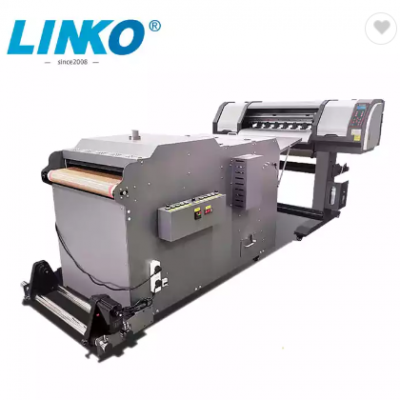 Factory Digital T-shirt Printing Machine Pigment White ink PET Film DTF Printer 60cm A2 2I3200 Heads