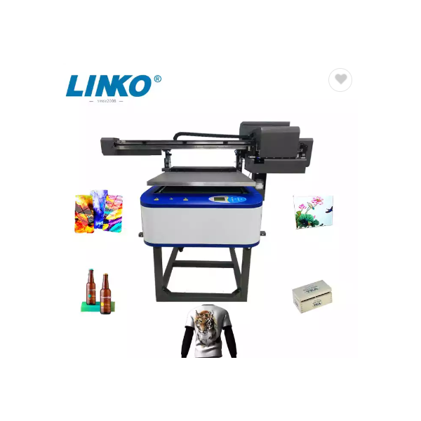 LINKO New Design 6090 PET UV A B Transfer Film UV DTF Printer for DIY Printing / 3