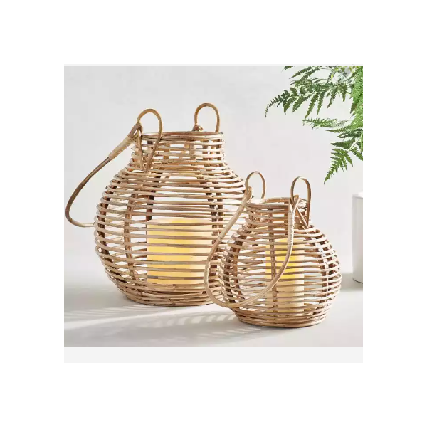 Cheap handmade modern design decorative bamboo weave lantern / 3