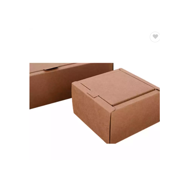 Supplier Custom Premium Quality Cardboard Tea Packaging Kraft Paper Shipping Box with Sticker / 2