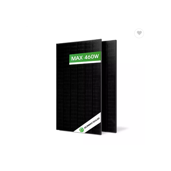 solar panel manufacturers black 400w 440w 460w mono solar panels off grid on grid hybrid system / 3