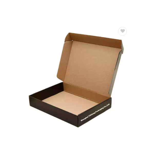 Eco Friendly Durable Natural Custom Logo Pack Folding Shipping Mailing Kraft Paper Carton Box / 3