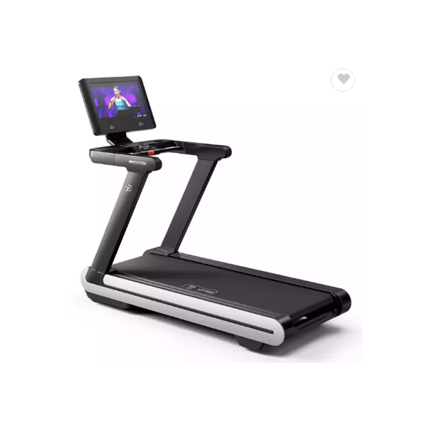 YPOO exercise sport big 18.5 inch screen treadmill machine incline semi commercial mini treadmill / 3