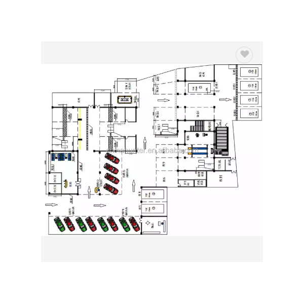 Full set $62000 Senior Complete car workshop design auto maintenance equipment / 2