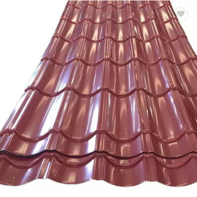 Ppgi Painted Steel Roofing Iron Galvanized Corrugated Sheet Color coated Roof Price Philippines for