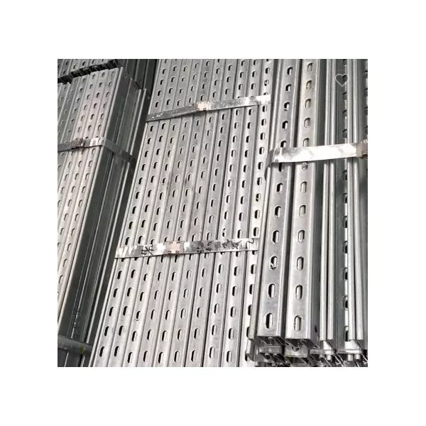 Electrical Galvanized 41mm Roll Formed Steel Slotted Strut Channel for Mine and Gas Industry 3buyers / 3