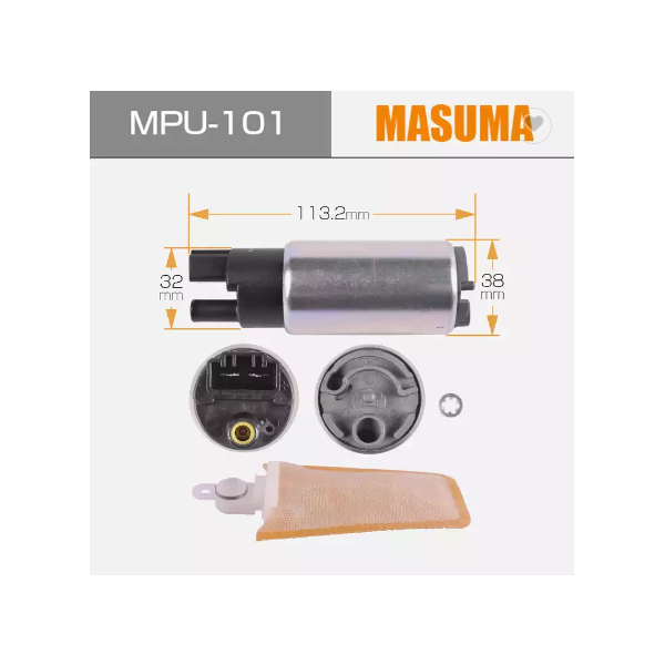 MPU-101-2 MASUMA Auto Engine Parts Electric Fuel Pumps 23221-46010 23221-0A040 23221-20030 for Toyot / 2