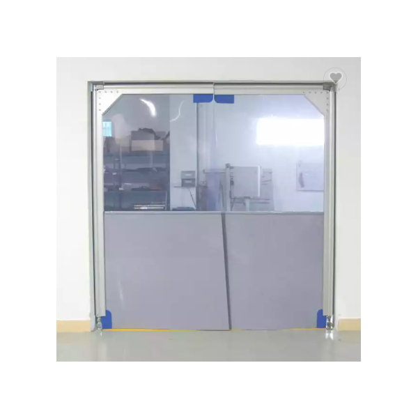 Cold Room Flexible PVC Double Swing Door Industrial / 3