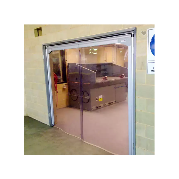 Cold Room Flexible PVC Double Swing Door Industrial / 2