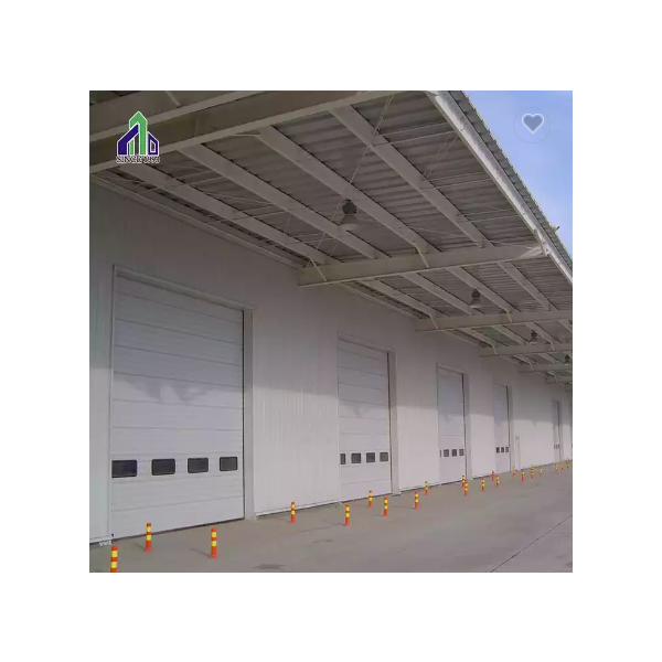 W2500*H3000mm China Automatic Industrial Lift Sectional Steel Door / 1