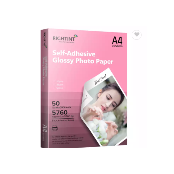 Matte Glossy Inkjet Adhesive photo paper / 2