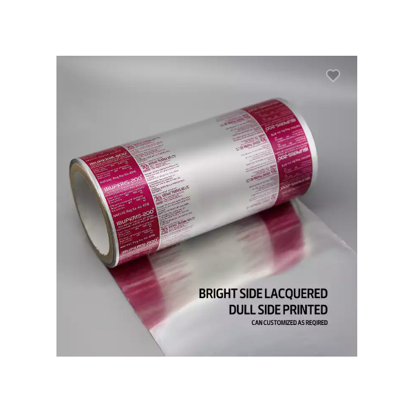 JEREL pill blister packaging aluminum foil price tablet foil / 2