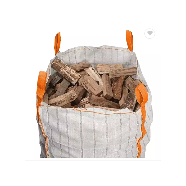 Wholesale Ventilated Mesh jumbo Big Bag PP Rafia for Wood Timber Packaging Transporting / 1