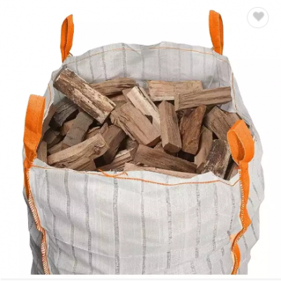 Wholesale Ventilated Mesh jumbo Big Bag PP Rafia for Wood Timber Packaging Transporting