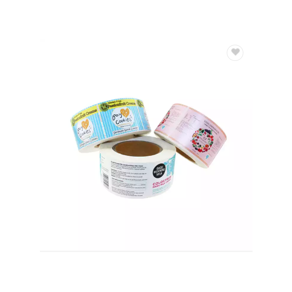 Professional Supplier Removable Adhesive Healthcare Sticker Roll Packaging Product Labels / 2