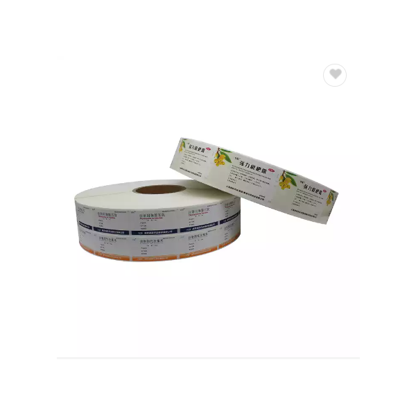 Wholesale PVC Waterproof Adhesive Custom Printing Sticker Label Roll For Medicine Pill Bottle / 2