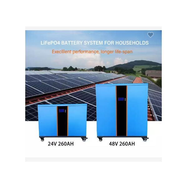 48V Lithium Ion Battery 5KWH 7KWH 10KWH 48V 200AH 260AH LiFePO4 Battery 48V Solar System Lithium Bat / 2