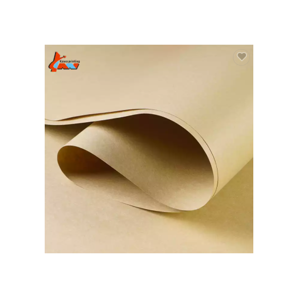 55gsm Custom Plain Brown Kraft Tissue Paper Wrapping Paper / 2