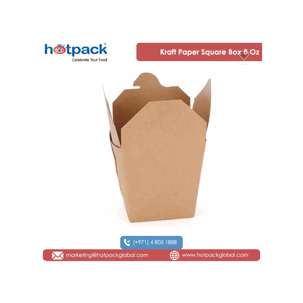 Global Supplier and Exporter of 300 GSM Thickness Kraft Paper Square Box for Wholesale Buyers / 2