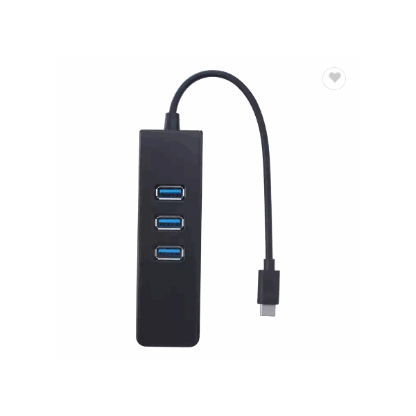 High speed USB 3.1 Type C to 3 Ports USB 3.0 Hub with RJ45 adapter cable Gigabit Network Transmissio / 6