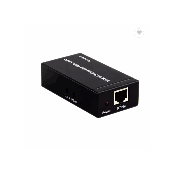 HD 1080p 300m VGA Utp Extender 1x1 with Audio converter up to 1000ft for HDTV Notebook / 4