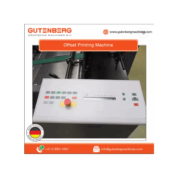 Best Selling Top Grade Multifunctional Automatic Used Offset Printing Machines / 5