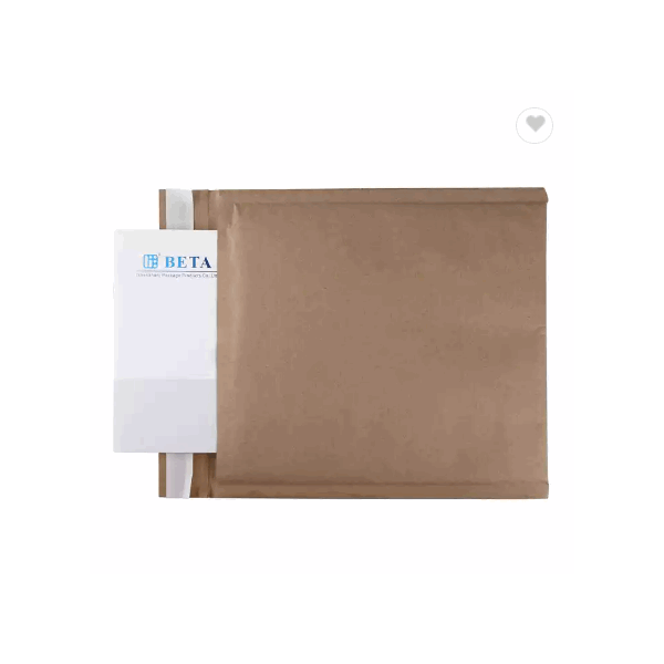 Quality Delivery Bags Can Be Customized Full Biodegradable Kraft Corrugated Paper Courier Bag Honeyc / 4