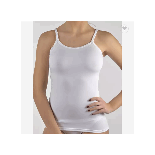 Best Seller 2021 Bielastic Cotton Slim Fit Woman's Tank Top with Private Label Available / 2