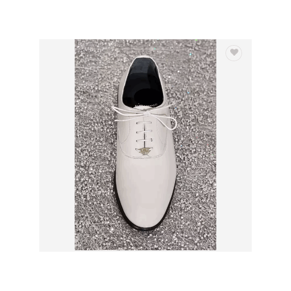 Elegant Shoes Made in Italy - Brogues Men Shoes White - Top Men Dress Shoes Italian Leather - Trendy / 6