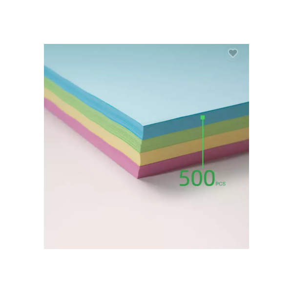 wholesale A4 custom size colorful cardboard children's handmade cheap price light color copy pa / 3