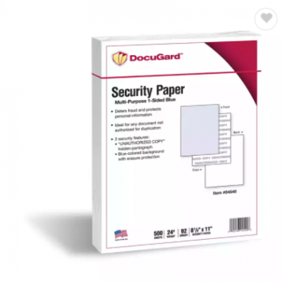 Selling Office Paper A4 Multi-purpose Security Paper 8.5 X 11 Inches Photocopy Paper A4 80gsm