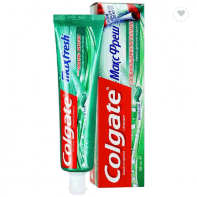 Colgate Optic White Advanced Toothpaste, Vibrant Clean Whitening Toothpaste