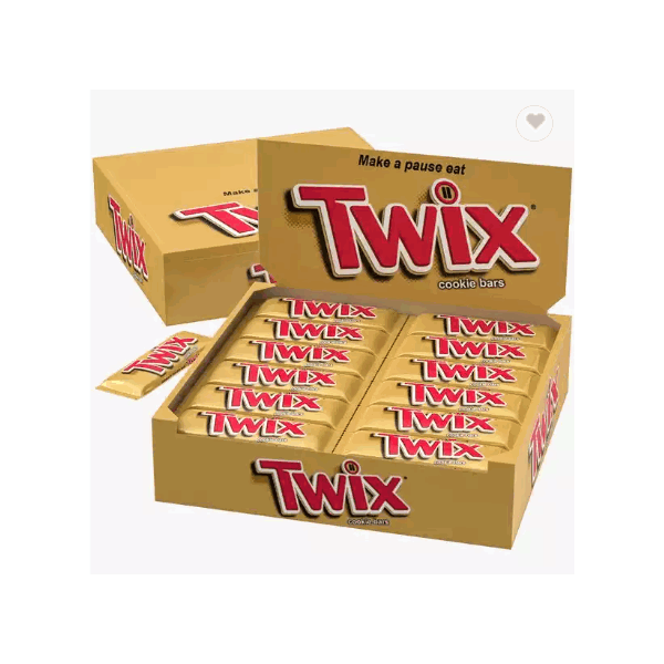 Twix Chocolate Biscuit Twin Bars 50g 75g / Wholesale in Belgium / 6